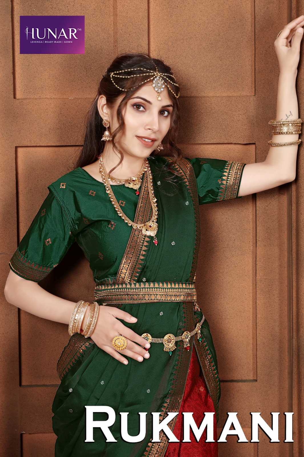 hunar rukmani readymade girls traditional wear kids lehenga