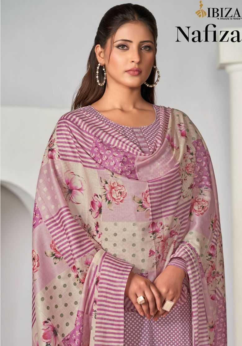 ibiza lifestyle nafiza amazing digital print unsitich salwar suit 