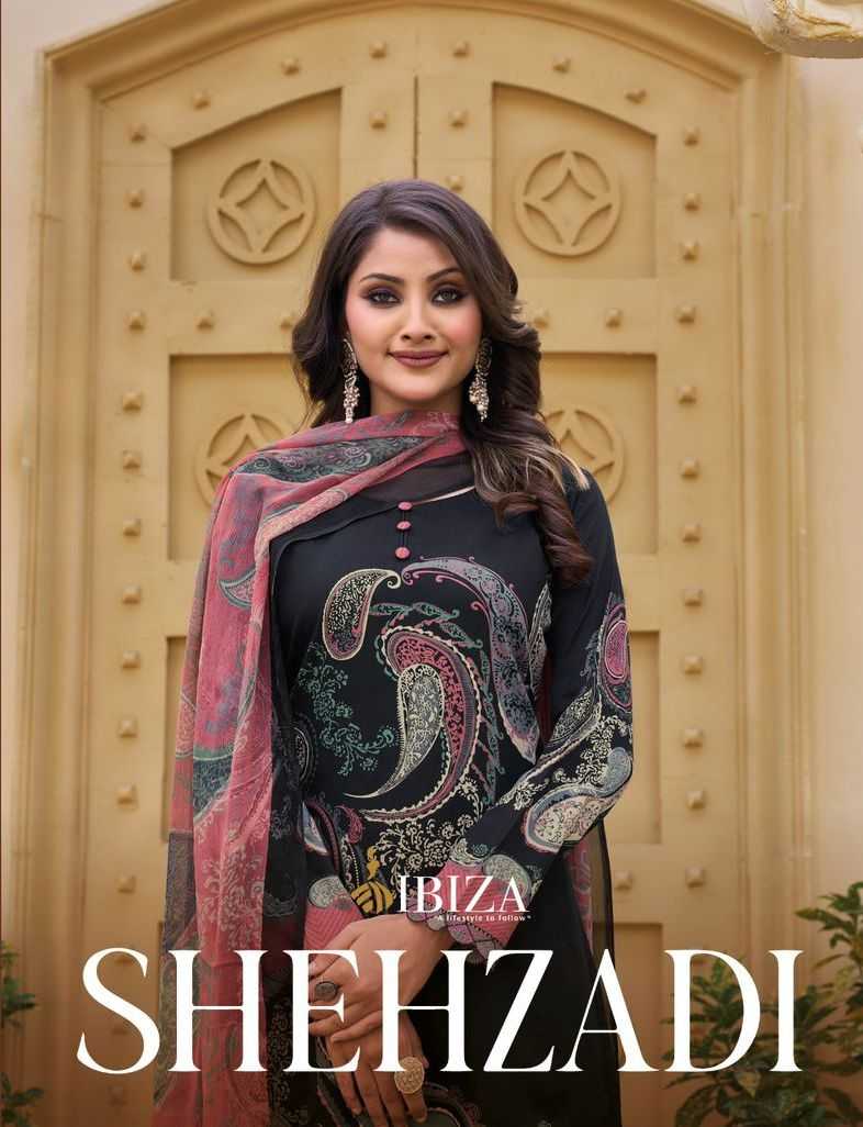 ibiza shehzadi 10825-10828 embroidery work unstitch pakistani salwar suit 