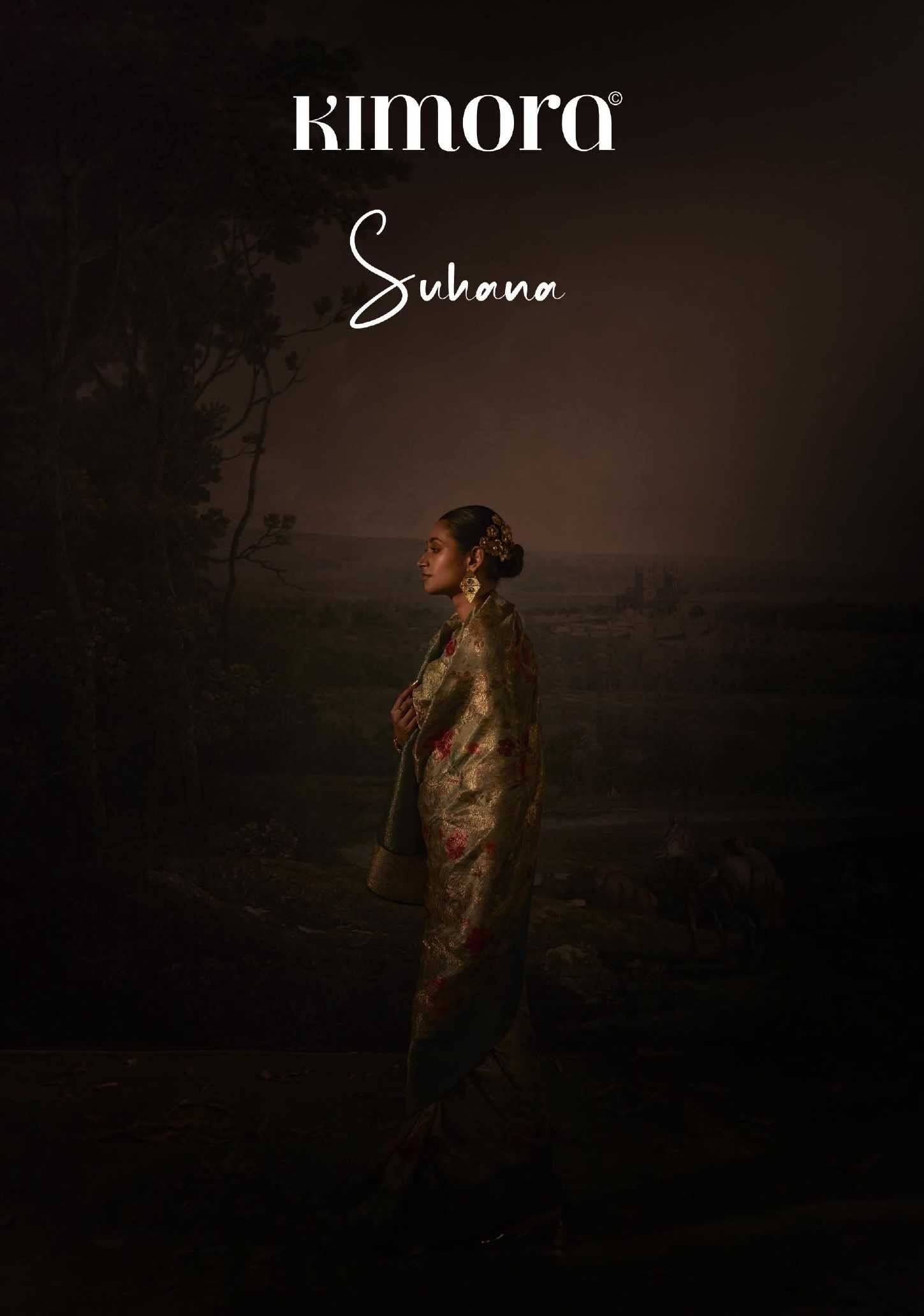 kimora suhana 2121-2129 designer function wear sarees collection