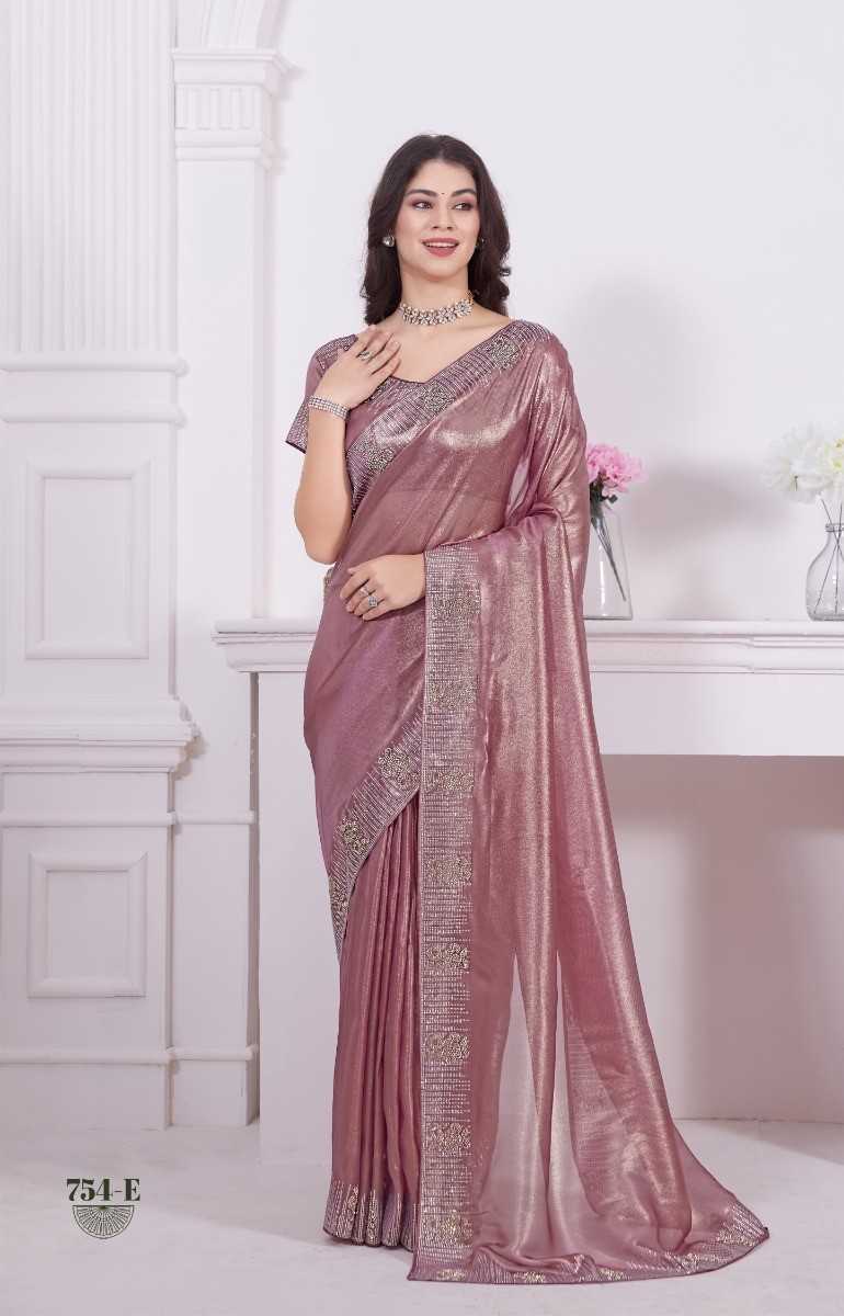 mehak 754a-754e occasion wear designer work sarees wholesaler
