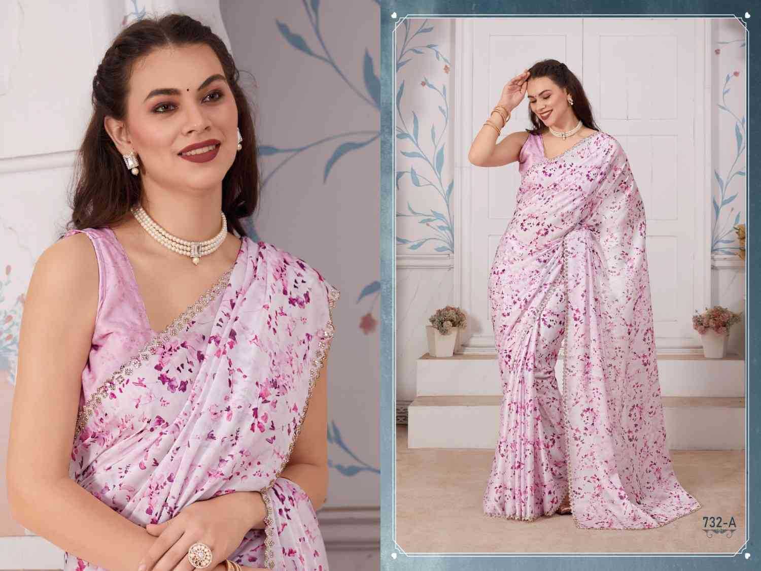 mehak saree 732 design satin georgette saree for women 