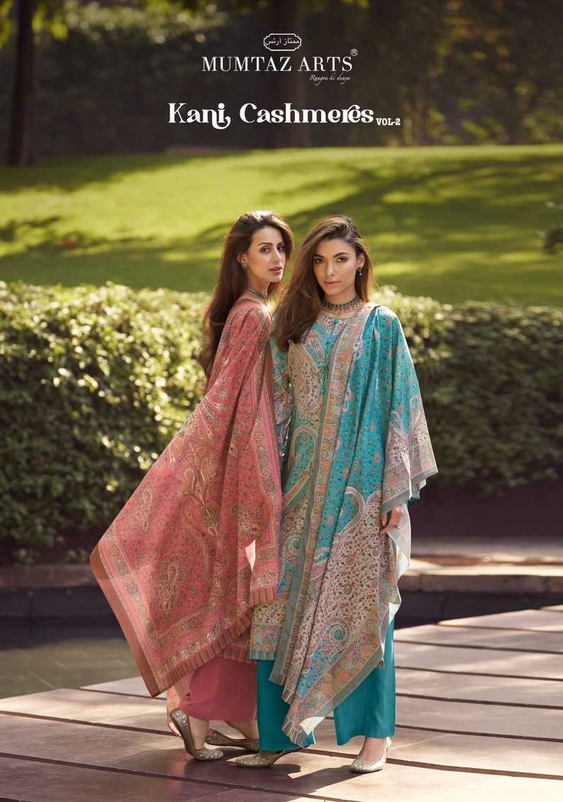 mumtaz arts kani cashmere vol 2 pakistani digital print dress material