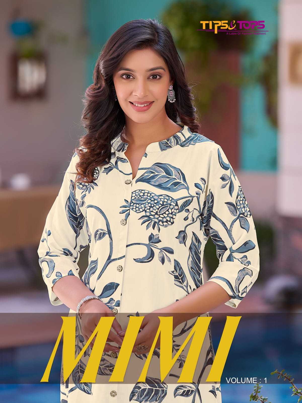 ossm mimi vol 1 readymade a line fancy kurti summer wear collection