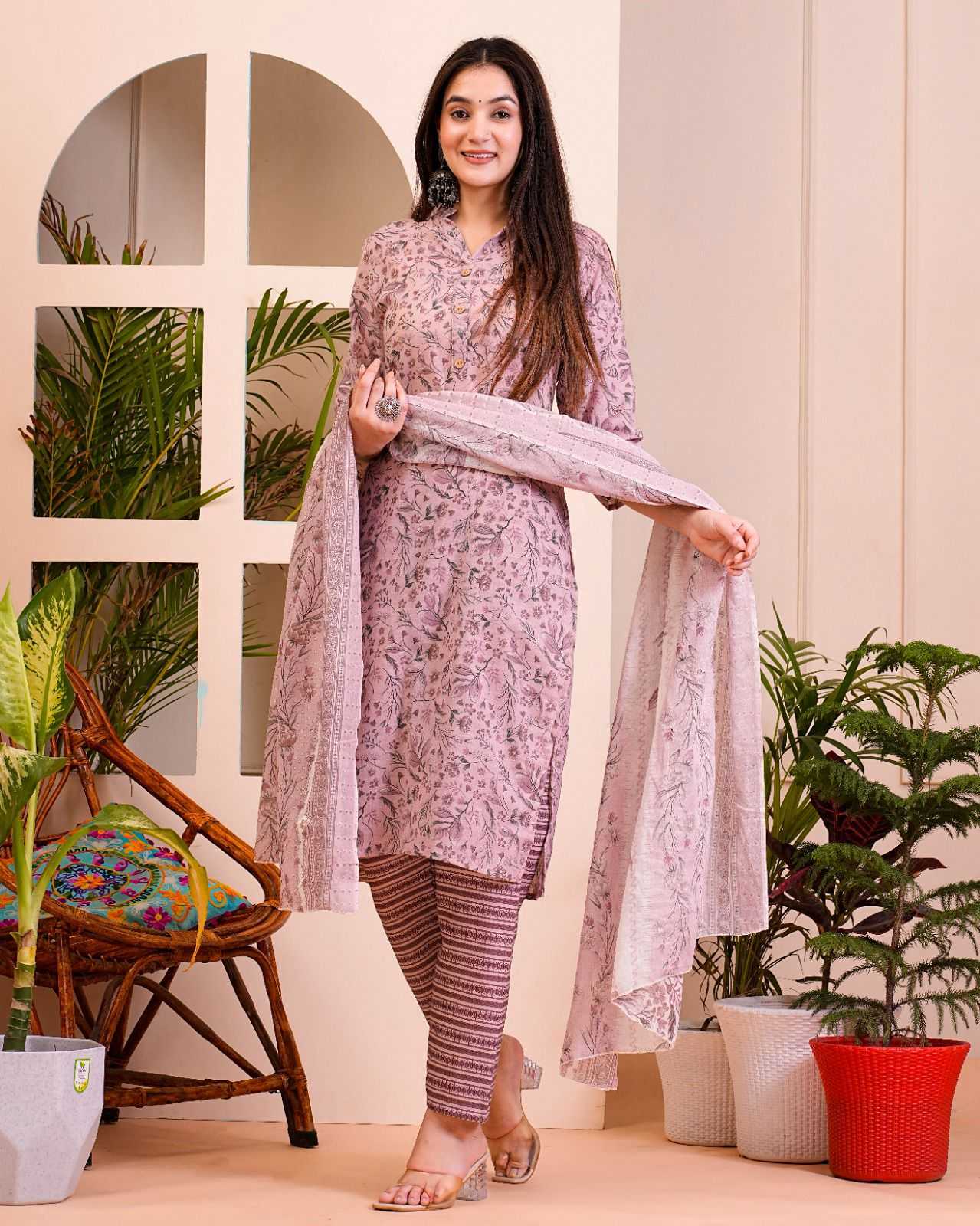 pr heritage cotton 3pc fullstitch comfy wear salwar kameez combo set