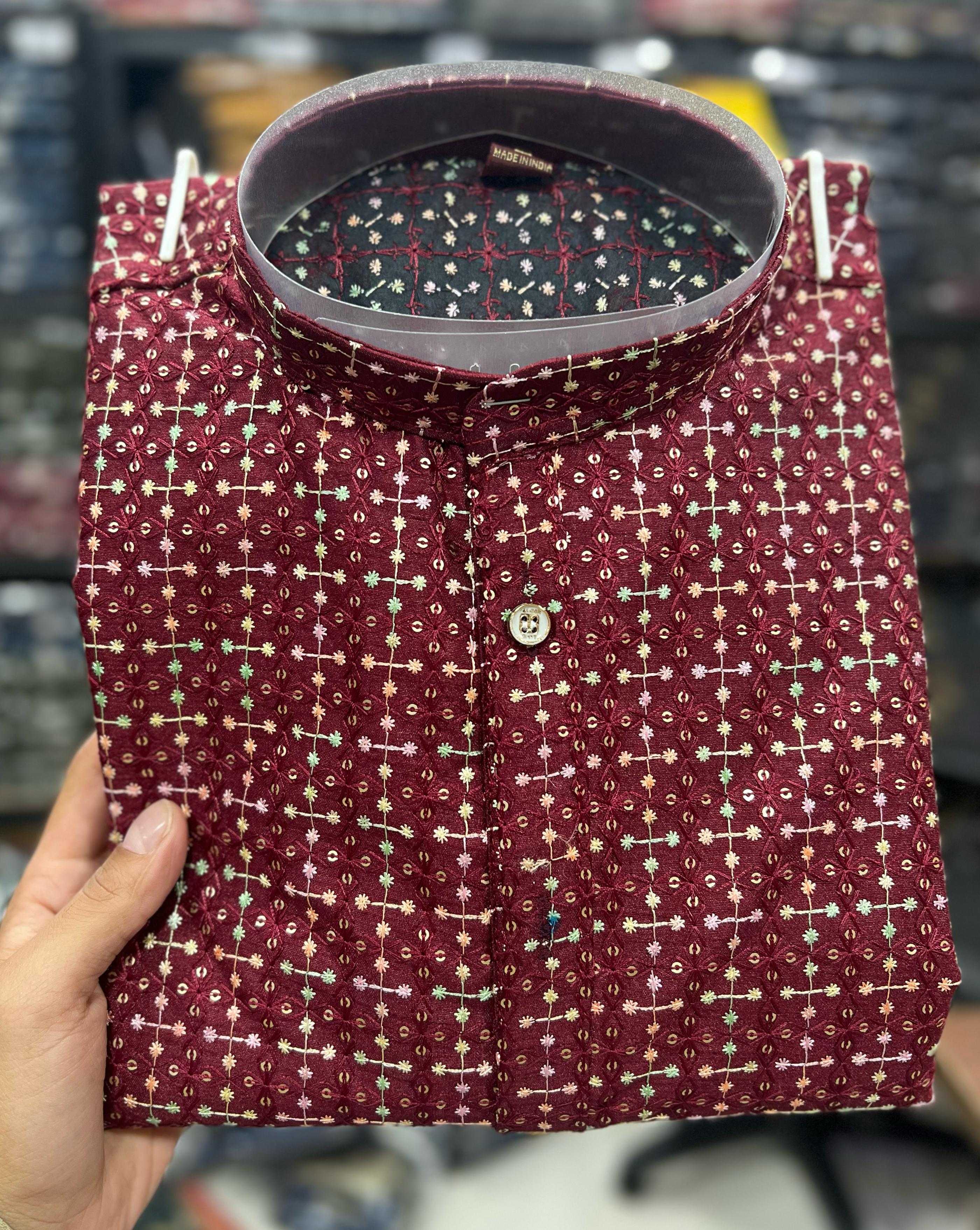 pr royal men vol 9 fullstitch kurta payjama for function wear mens collection