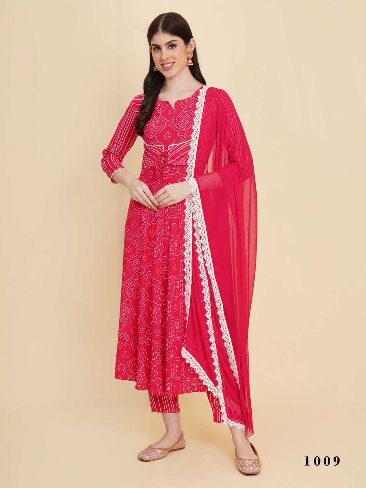 pr tanisha vol 2 stylish readymade kurti pant dupatta