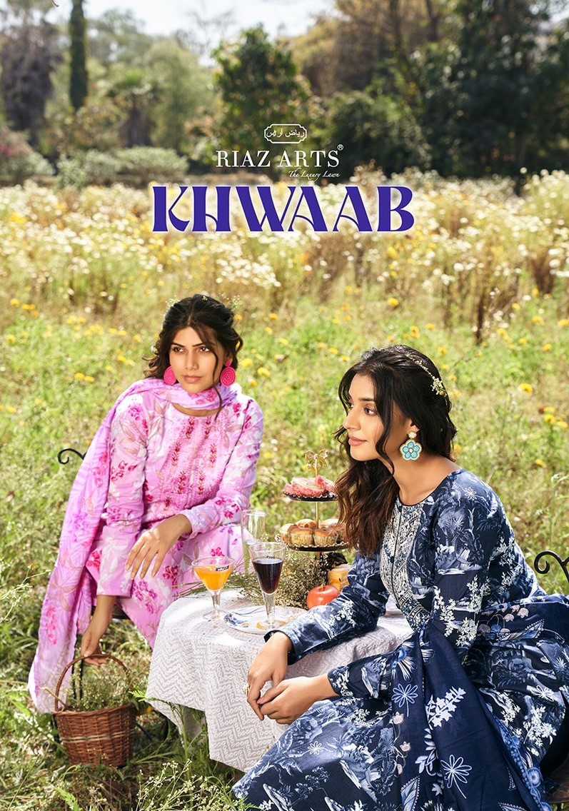 riaz artz khwaab pakistani karachi print unstitch salwar kameez