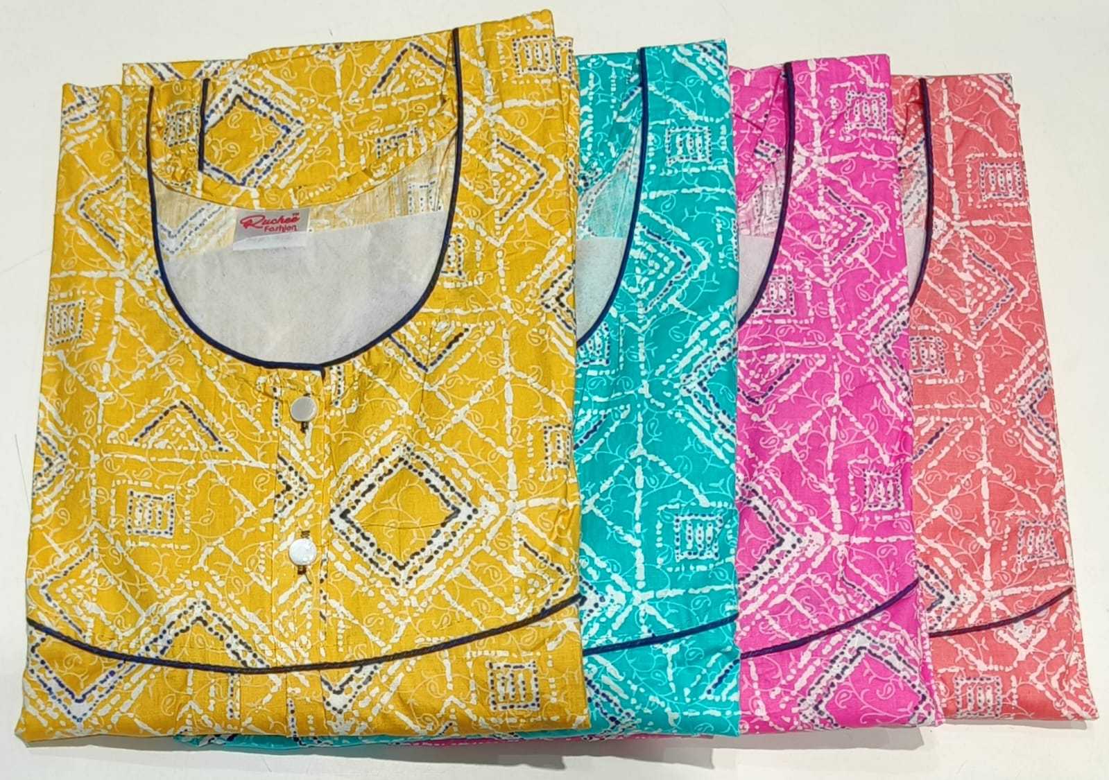 ruchee cotton heavy megya part 1 daily wear nighty gown