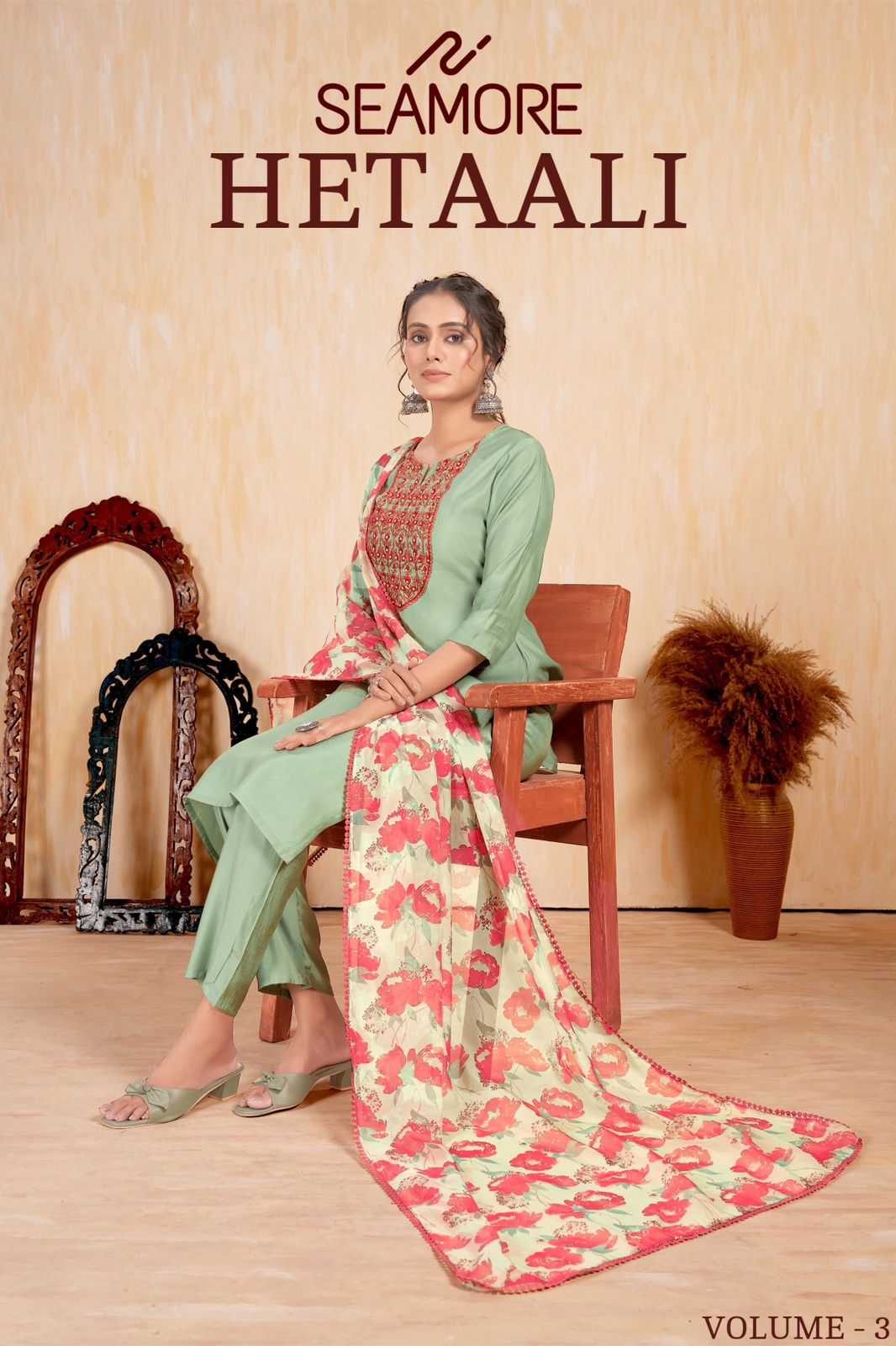 seamore hetaali vol 3 readymade festive wear salwar kameez