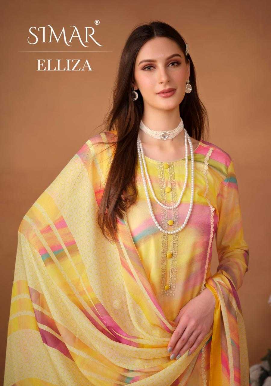 simar elliza lawn cotton summer special salwar kameez supplier