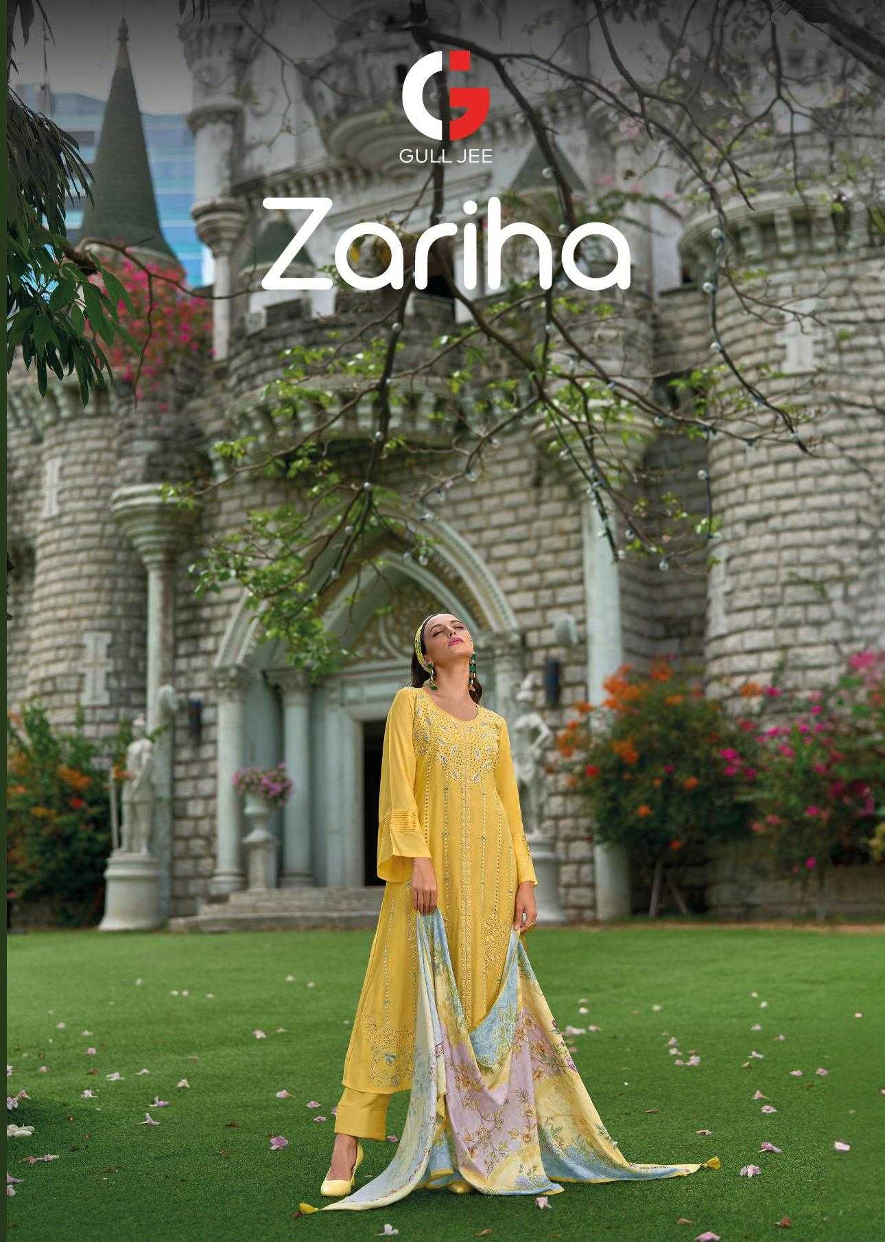 zariha by gull jee comfortable pure musline unstitch salwar kameez 