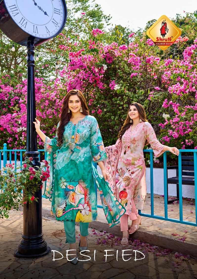 desi fied by shruti suit cotton linen full stitch digital print salwar suit 