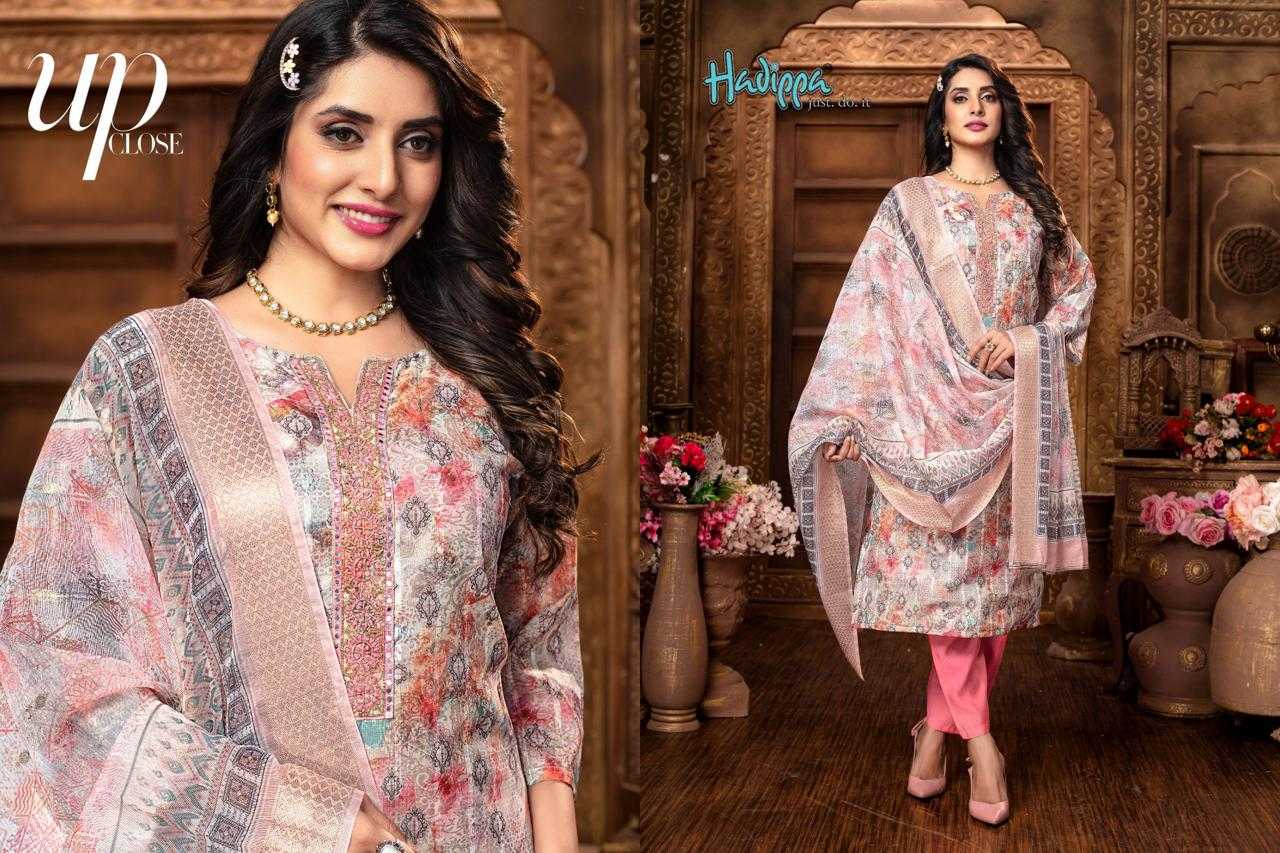 hadippa noor vol 1 digital printed 3pcs readymade suits 