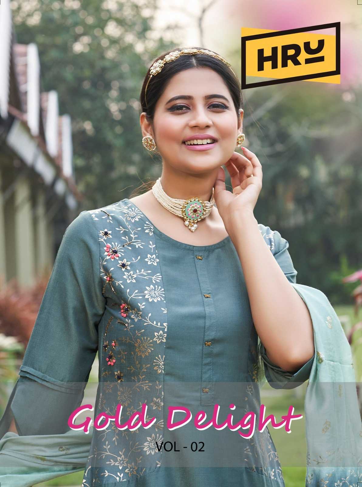 hru gold delight vol 2 readymade 3pcs sets wholesale 