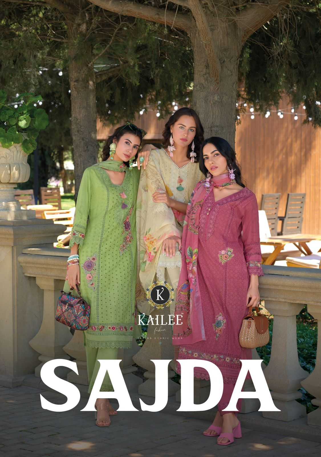kailee sajda cotton pakistani readymade salwar kameez design 2024