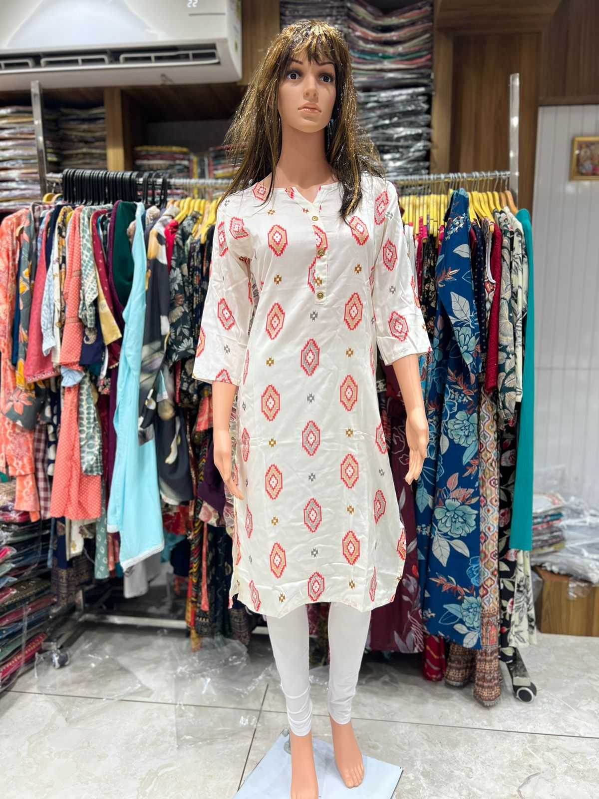 pr liva part 2 daily use fancy rayon full stitch kurti