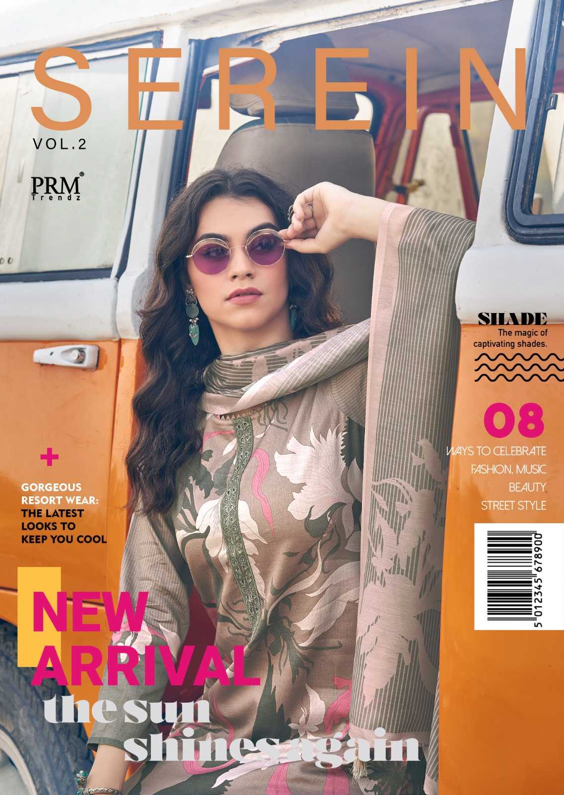 prm trendz serein vol 2 fancy jam cotton pretty look digital print salwar suit exports