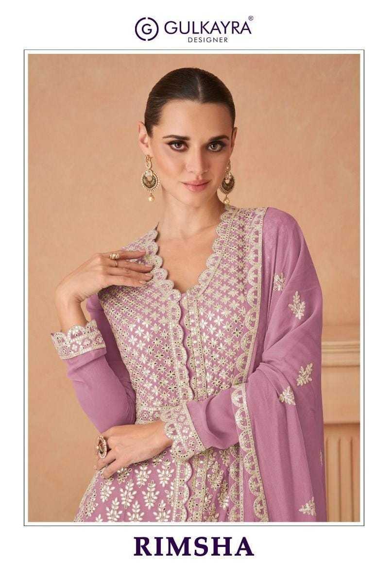 rimsha by gulkayra wedding wear fancy full stitch salwar kameez
