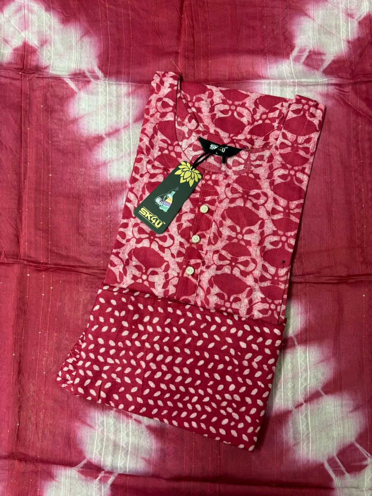 sk4u cottom camric 60 60 pretty look summer readymade salwar kameez