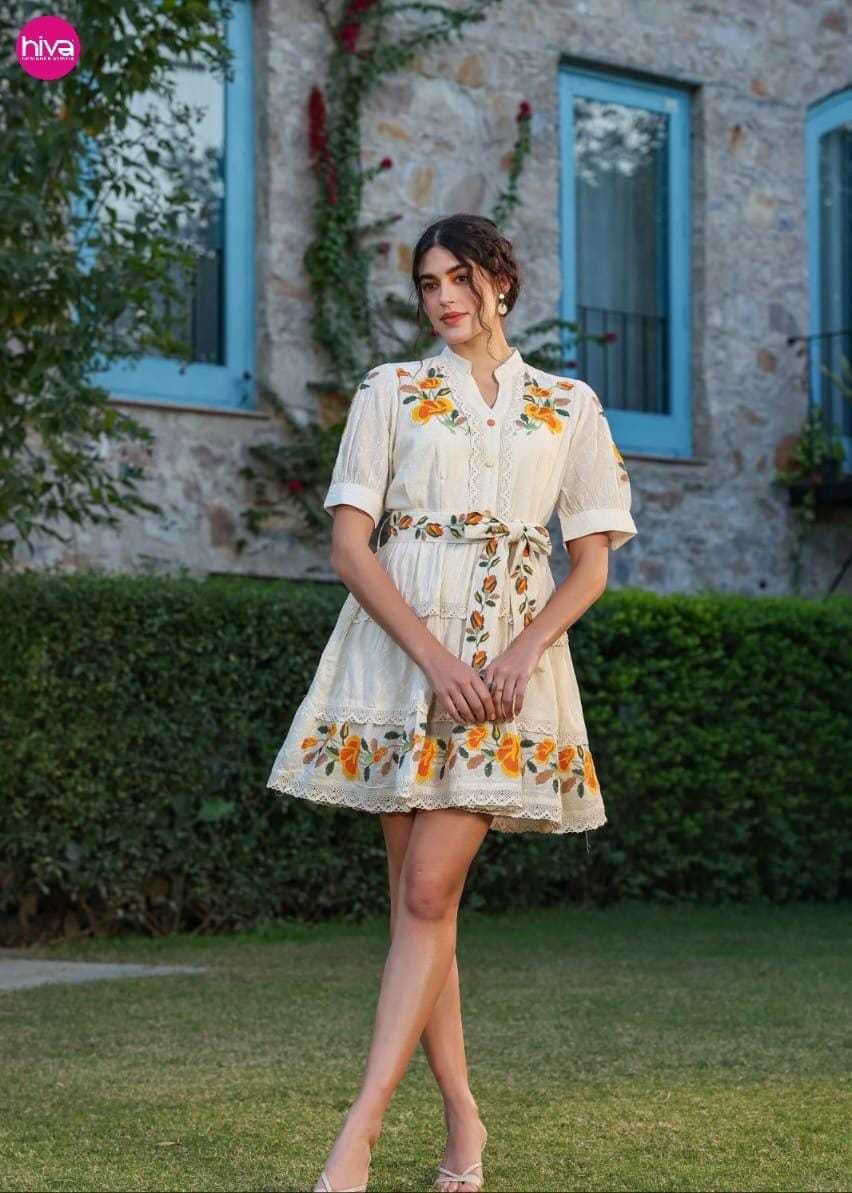 tunic by hiva stylish outfit full stitch cotton fancy trendy tunics 