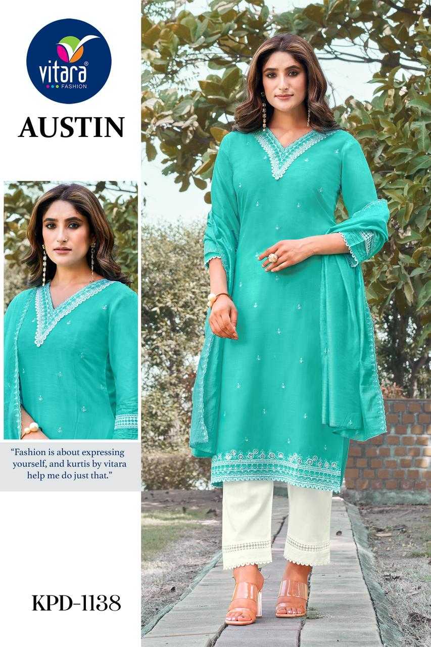 vitara austin 3pcs readymade suits wholesale 