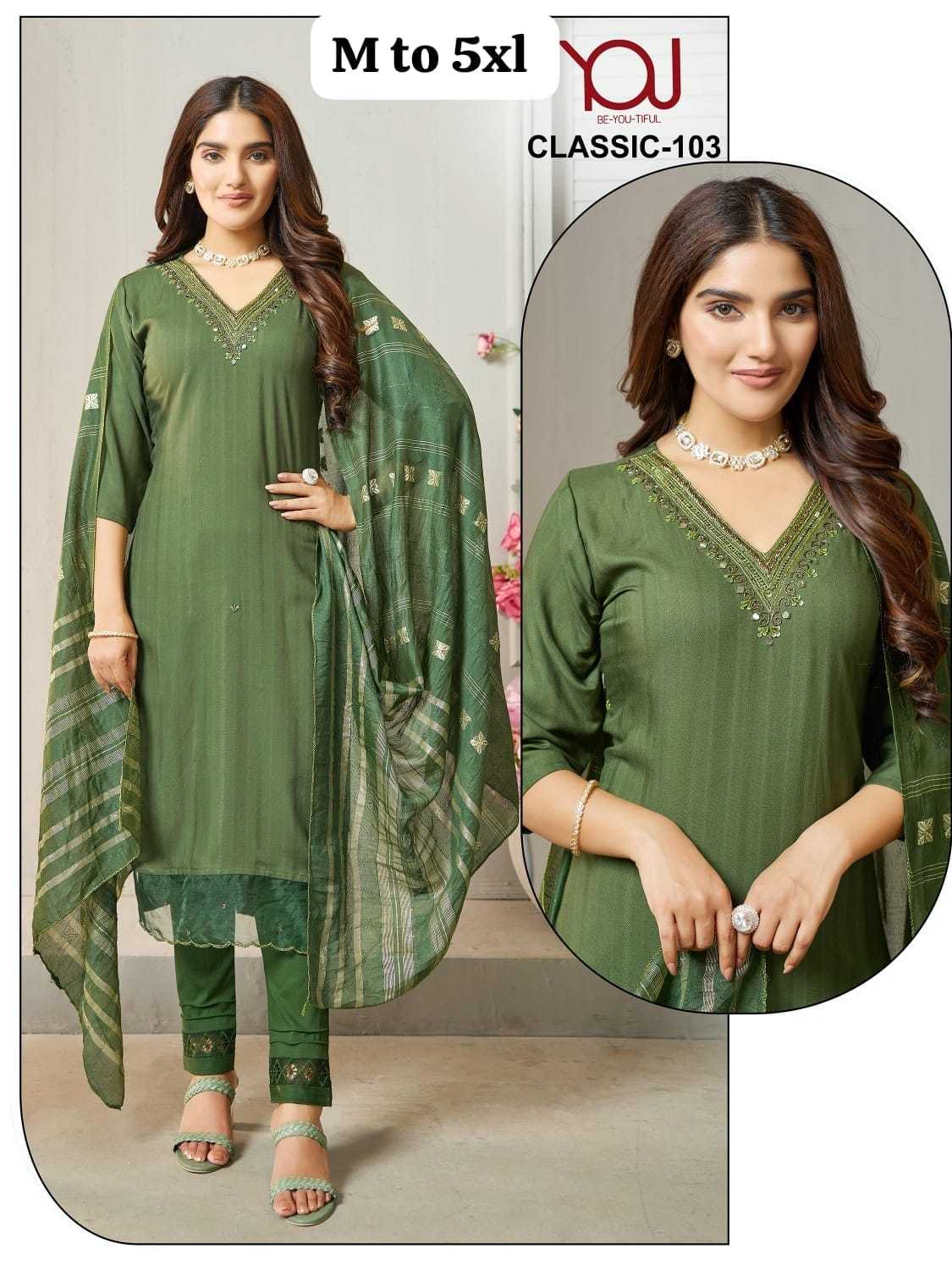 wanna presents classic festival wear rayon viscose full stitch salwar kameez