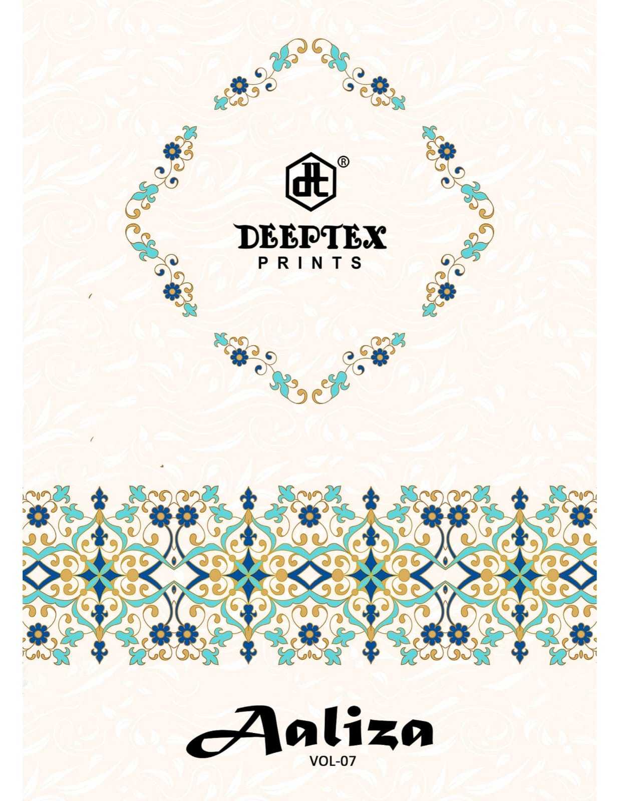 aaliza vol 7 by deeptex launch cotton beautiful design unstitch salwar kameez 