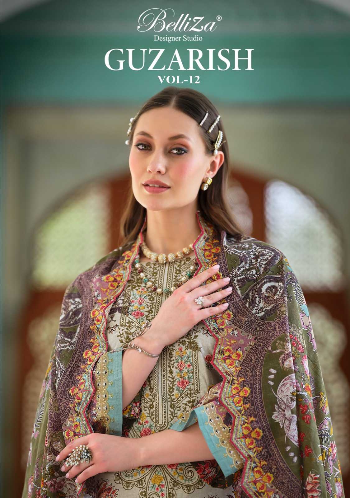guzarish vol 12 by belliza designer exclusive design pakistani salwar kameez 
