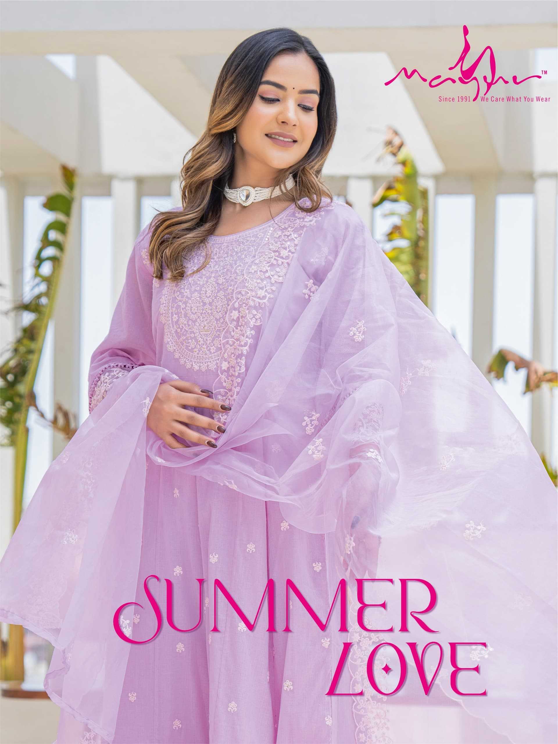 mayur fashion summer love readymade exclusive cotton mul kurti pant dupatta 