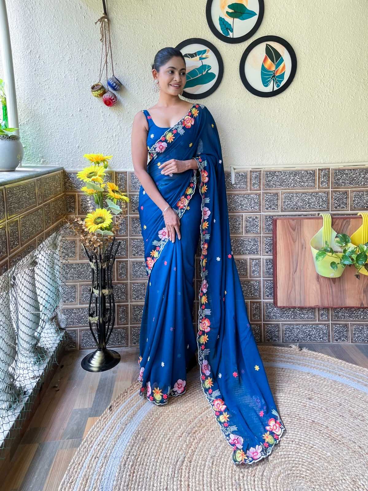 pr kc 810 georgette party wear sequence work festival saree 