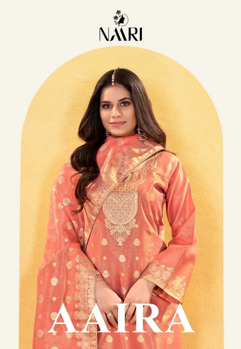 aaira by naari simmer work designer pakistani salwar suit 