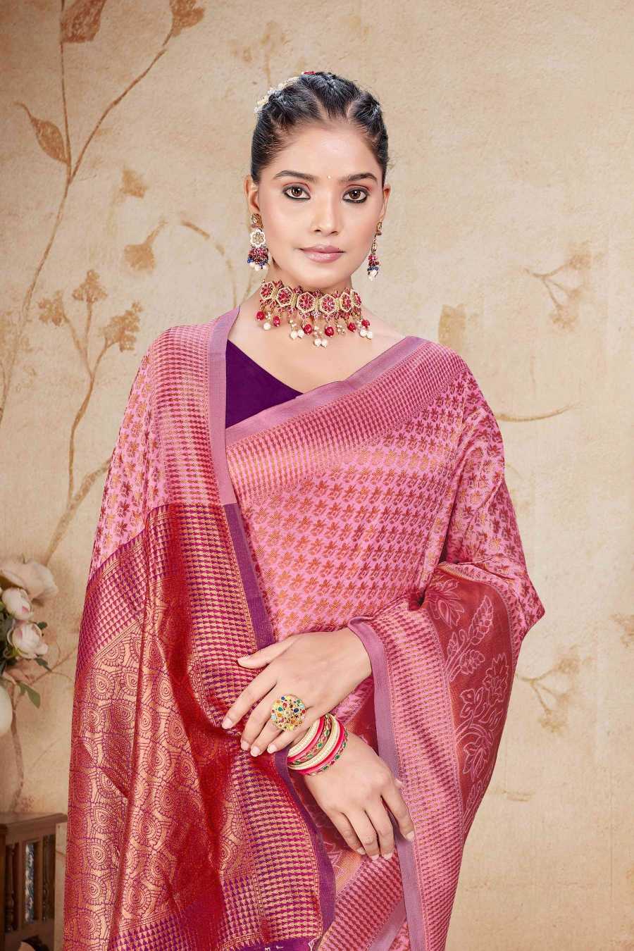 AVON BY RANJNA SAREE BANARASI SILK PREMIUM FABRICS SUPER HIT COLLECTION SAREES