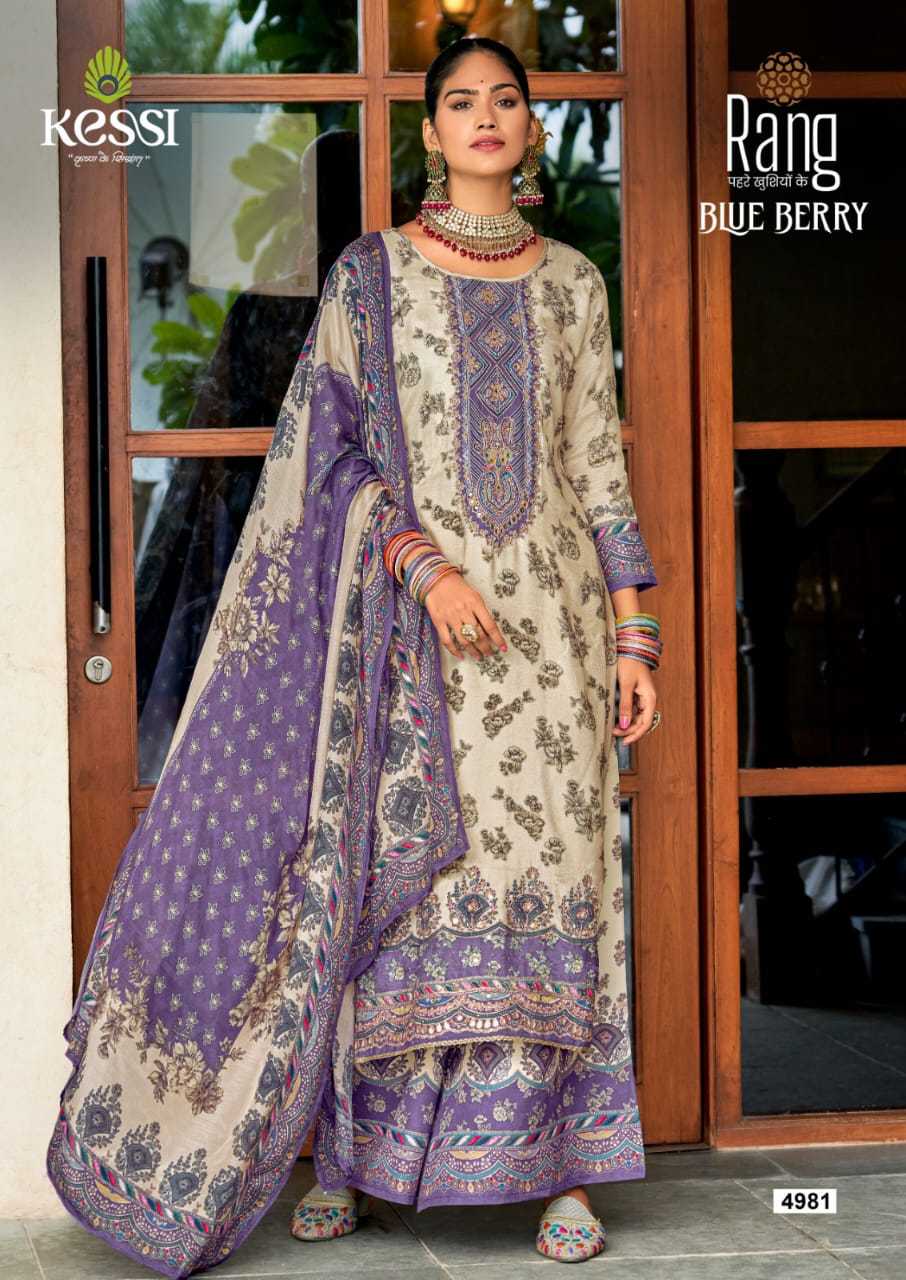 blue berry by rang latest design digital print swarovski work pakistani dress