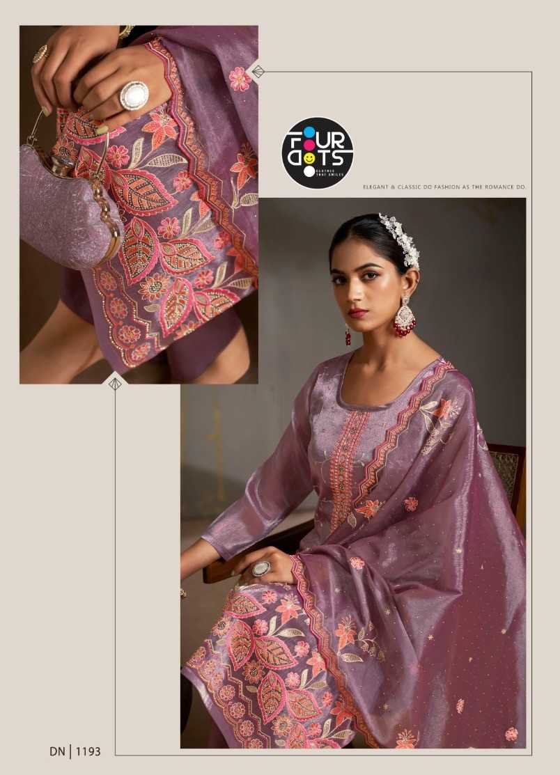 rahat by fourdots stylish outfit jimmy chu diamond work dress material 