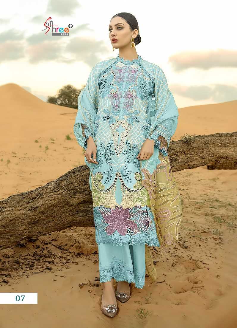 rang rasiya premium lawn vol 24 by shree fab lawn designer pakistani dress material