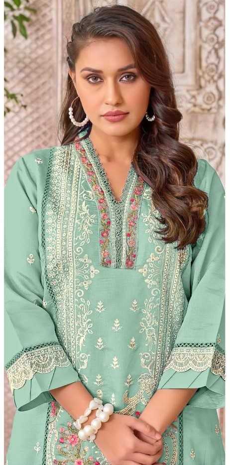 1012 by alzohaib organza modern pakistani salwar kameez 