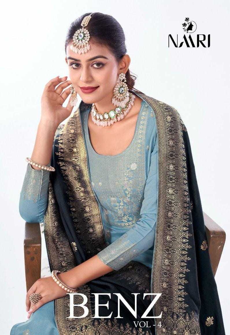 benz vol 4 by naari stylish design muslin salwar suits online