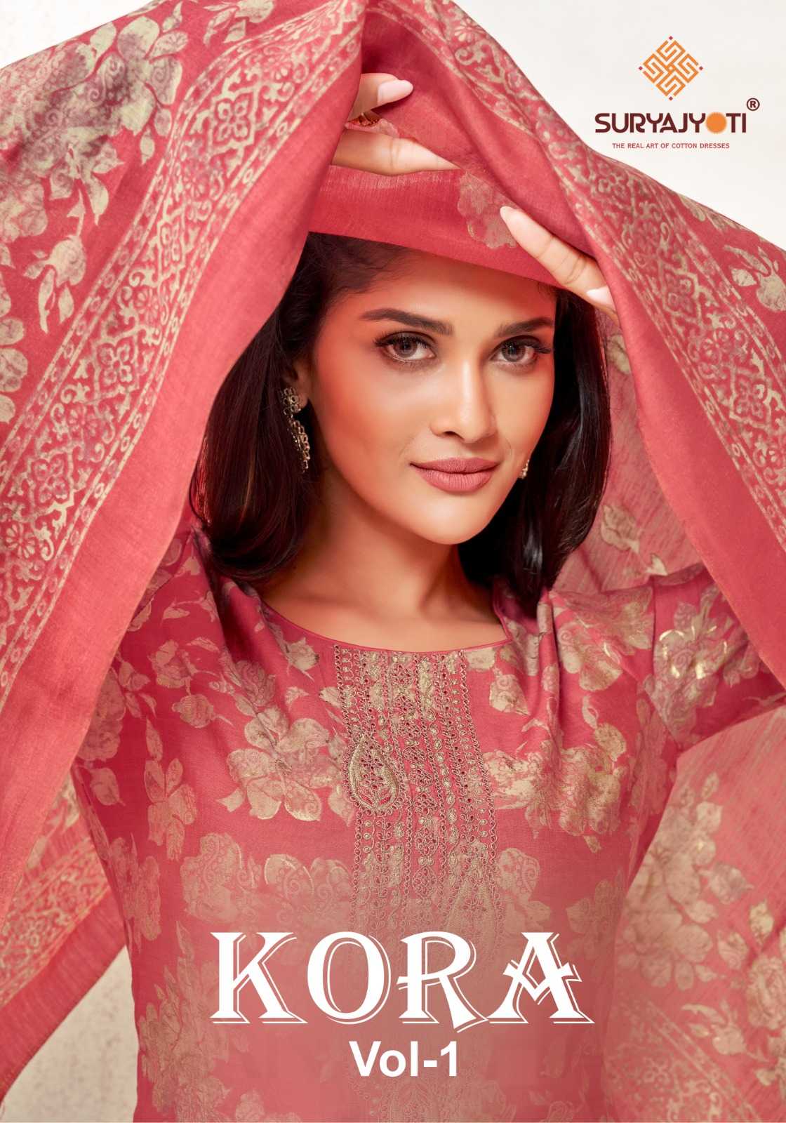 kora vol 1 by suryajyoti foil printed modal slawar suits online