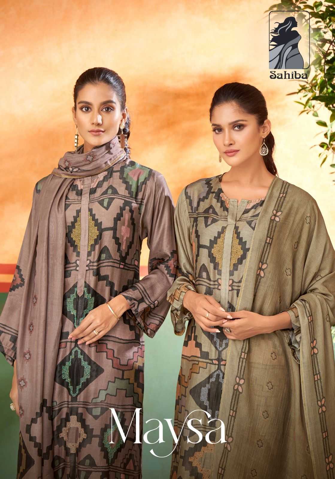maysa by sahiba unique colours muslin silk fancy unstitch pakistani dress