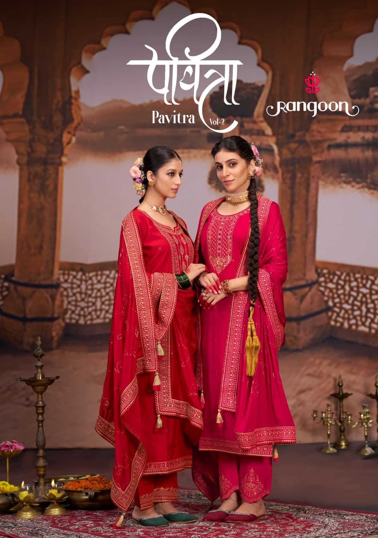 pavitra vol 2 by rangoon fullstitch stylish look 3pcs suits online