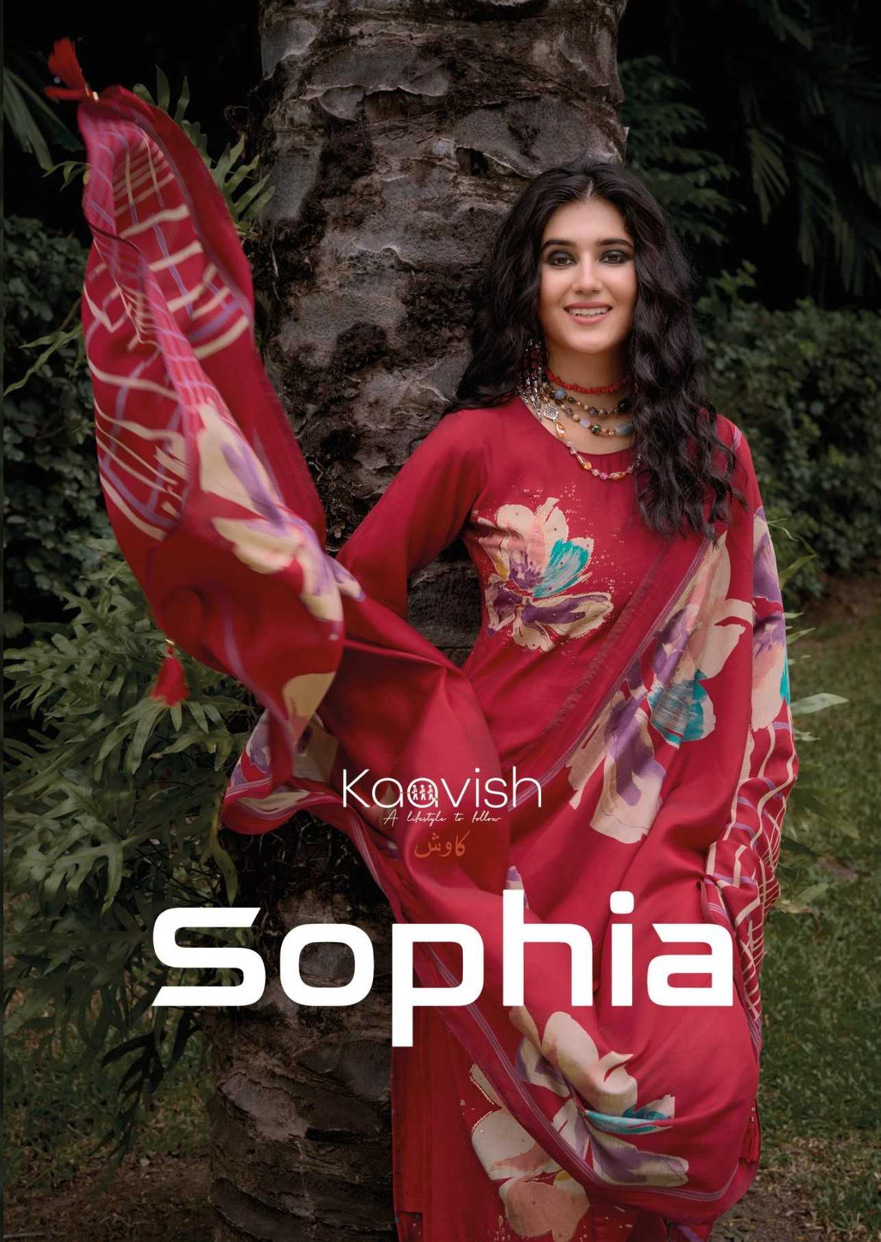 sophia by kaavish viscose muslin modern pakistani salwar kameez 