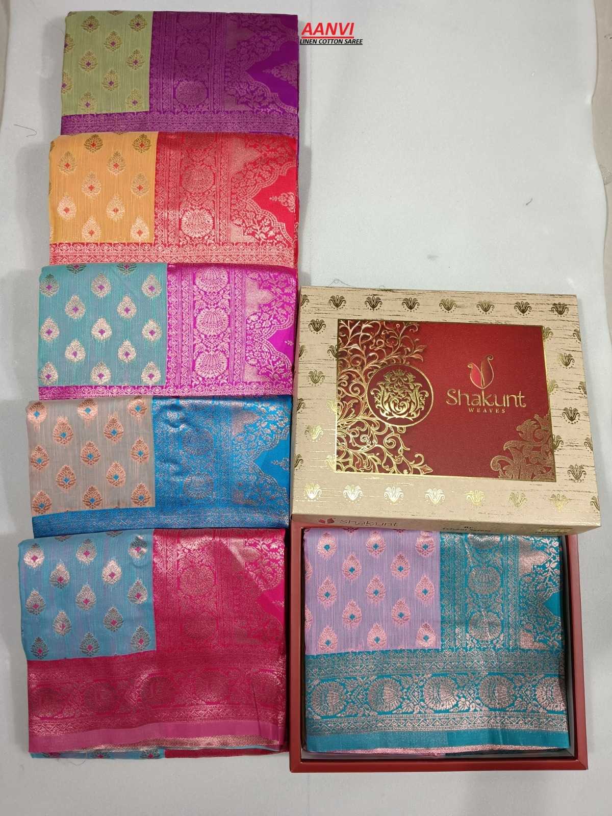 aanvi by shakunt beautiful look cotton saree online