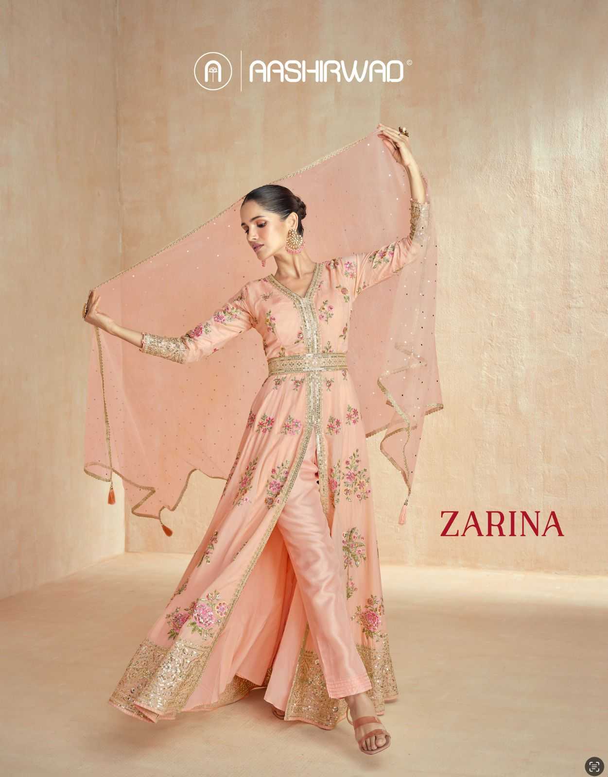 aashirwad creation zarina premium silk full stitch traditional salwar suit 