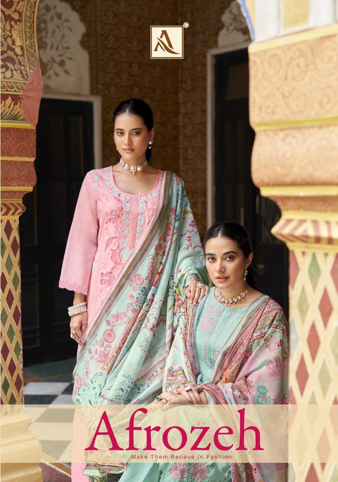 afrozeh by alok lawn cotton modern pakistani unstitch suit 