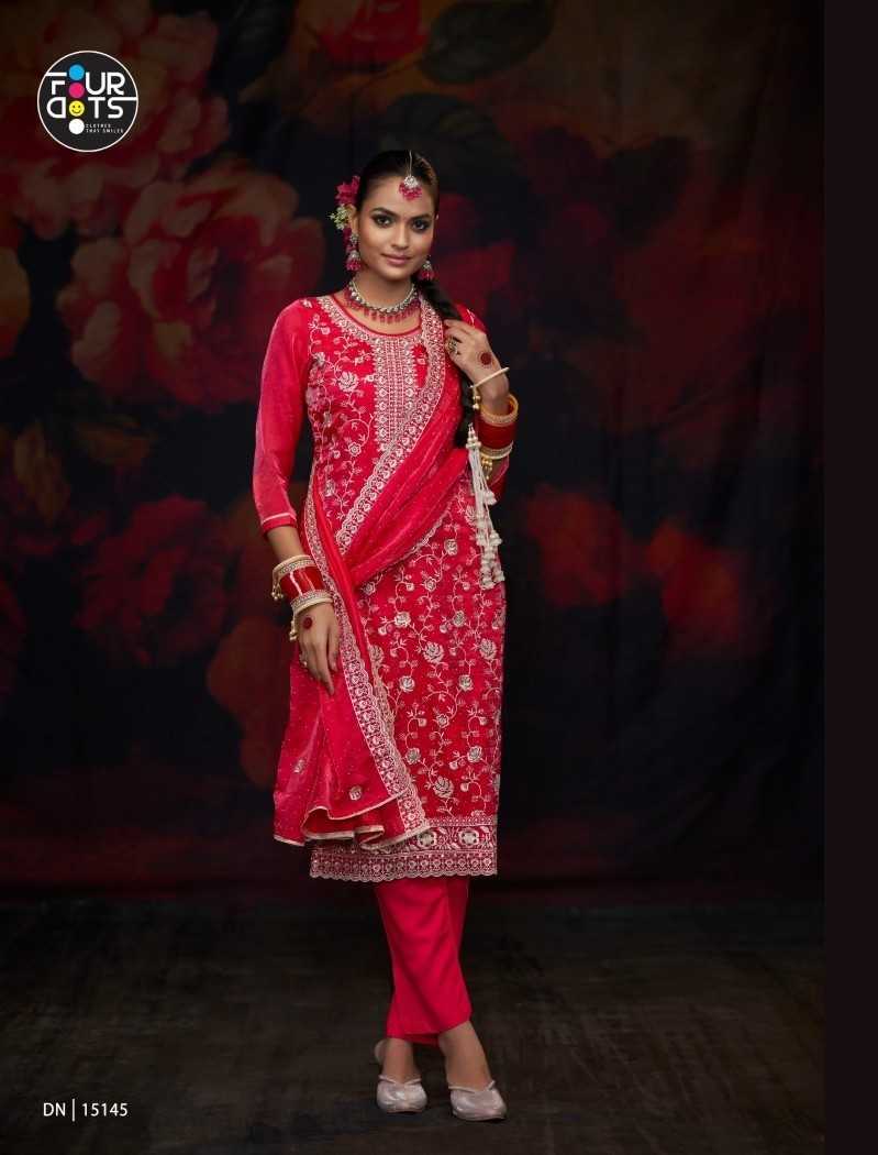 antara by fourdots viscose silk hit design dress material exports 