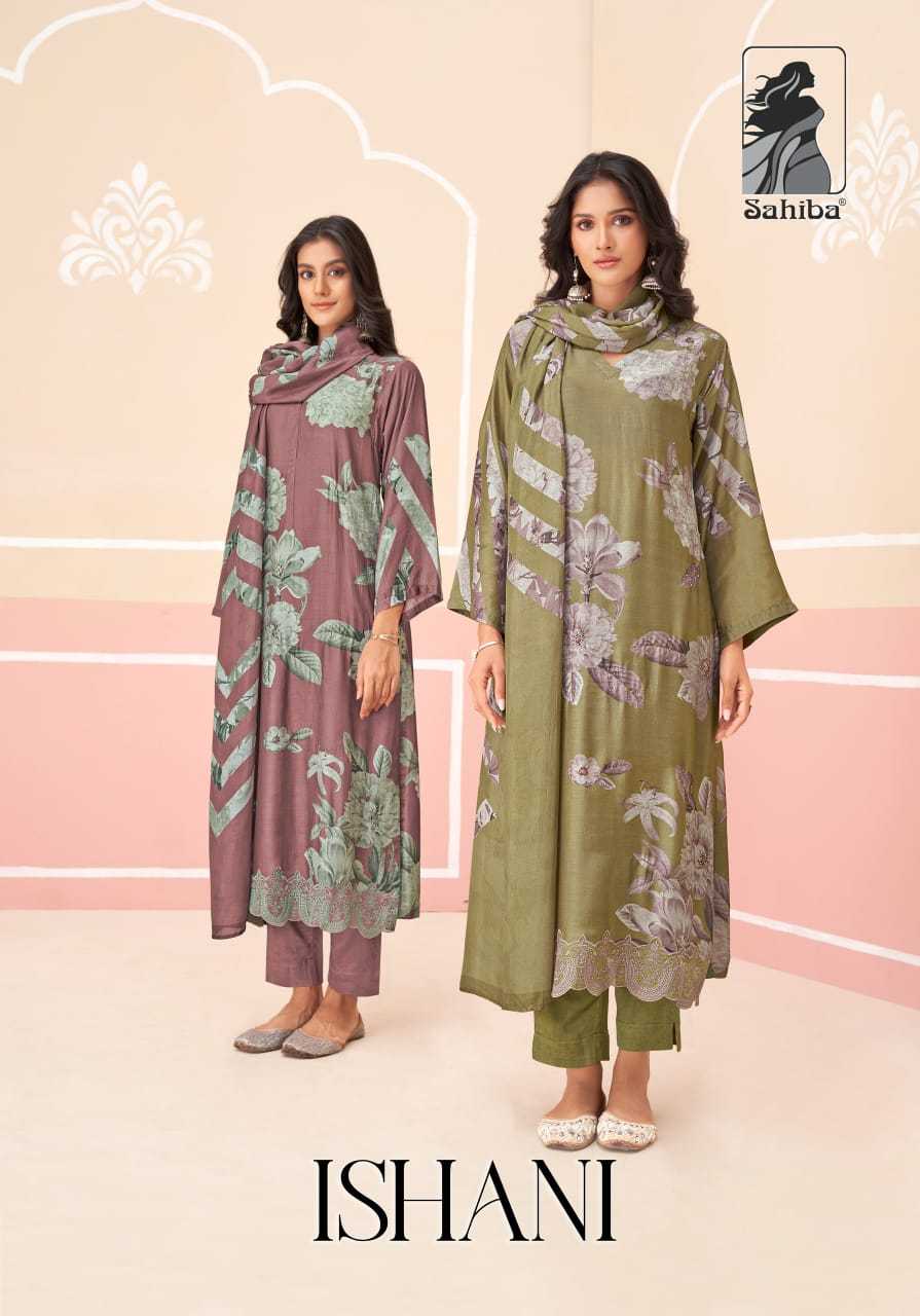 ishani by sahiba unique muslin silk digital print unstitch suits