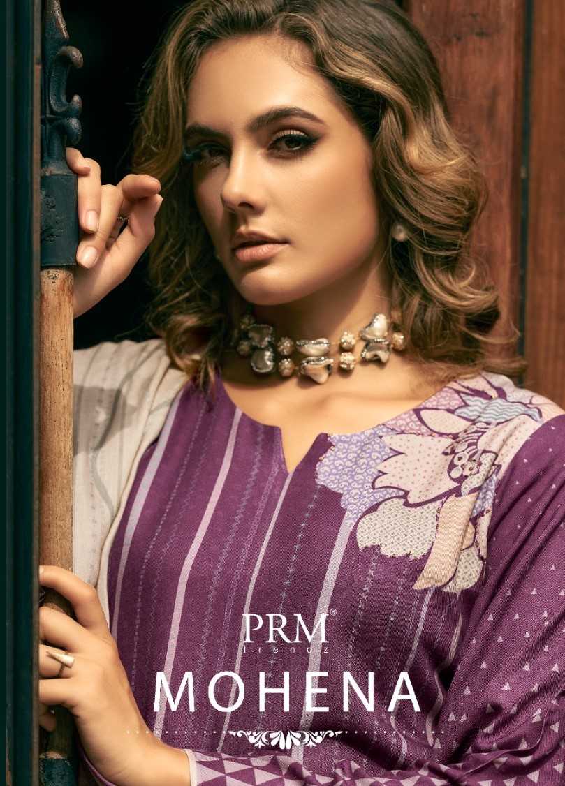 mohena by prm trendz viscose pashmina winter special 3pcs dress