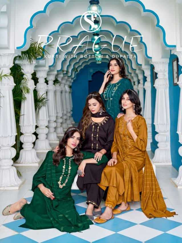 prague by sweety fashion chinon readymade pretty look dress