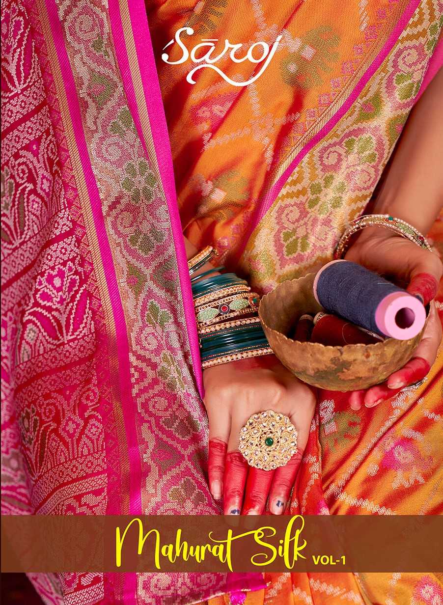 Saroj Mahurat Silk vol.1 Patola silk saree